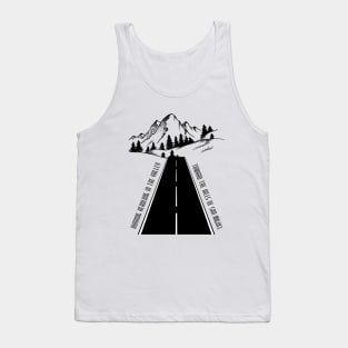 "Keep on Ramblin" Radio Company Quote Tank Top